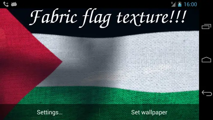 Palestine Flag android App screenshot 0